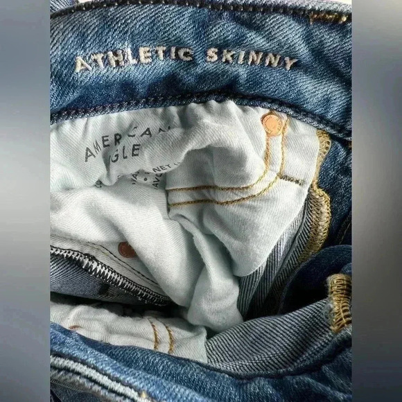 American Eagle Outfitters Mens  Athletic Skinny Airflex+ Jeans 29x30 - Picture 4 of 8